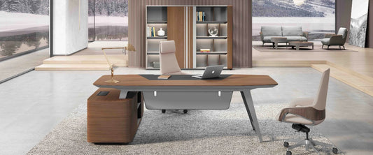 Executive Modern Veneer desk